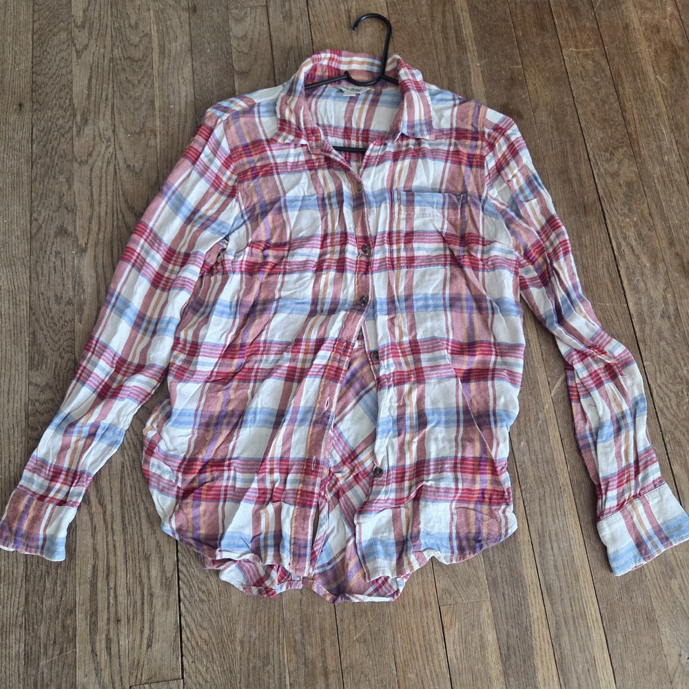 Lucky Brand Multicolor Plaid Shirt